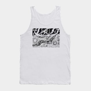 Inktober Landscape Tank Top